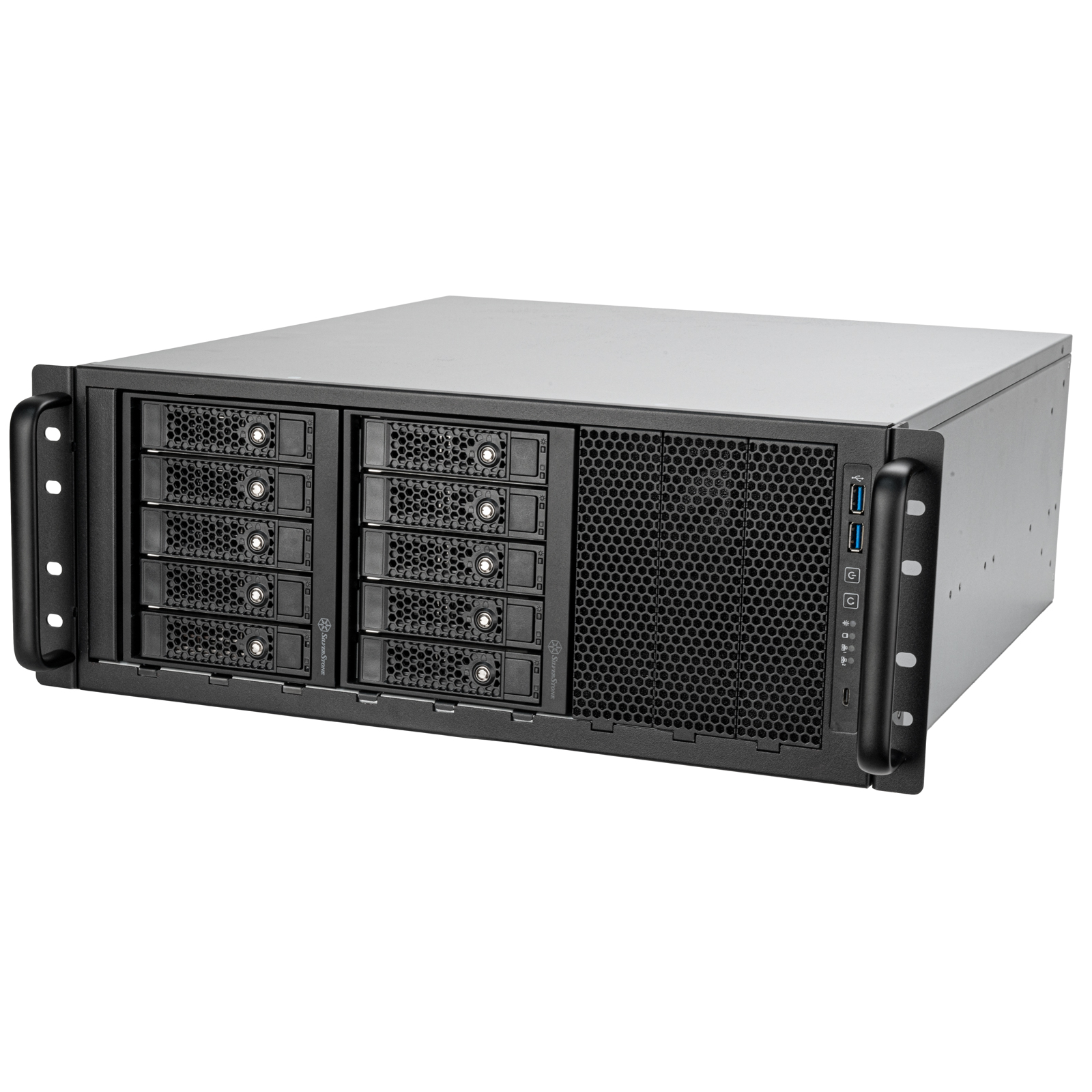 SilverStone 4U Rackmount Server Chassis-(RM45-360)