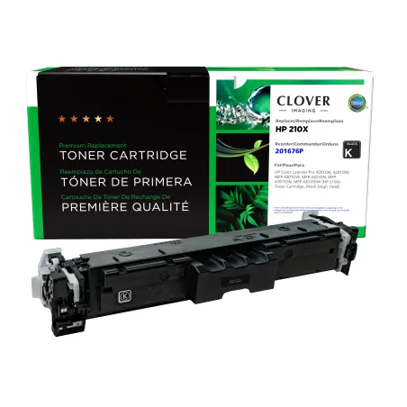 Cartouche de toner Clover Imaging Group - Noir - HP Color
