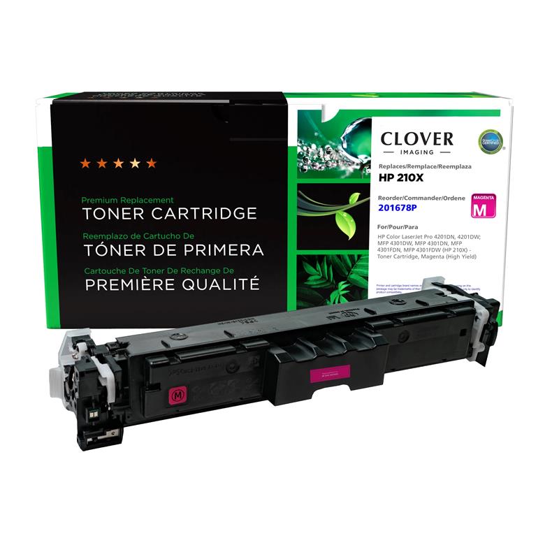 Cartouche de toner Clover Imaging Group - Magenta - HP Color