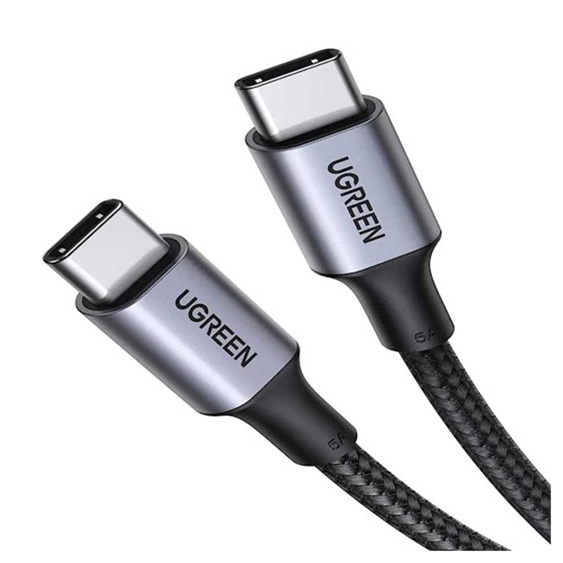 Câble de charge rapide UGREEN USB-C vers USB-C PD 5 A max. Noir 1 m