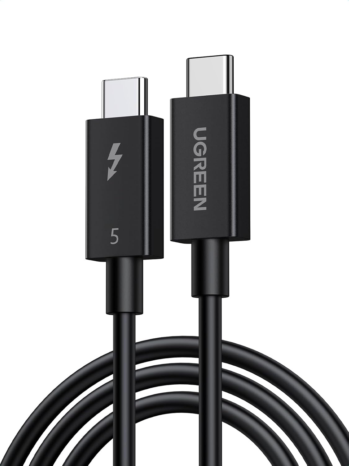 UGREEN L703 ThunderboltTM  5  Cable 5A Max  Black 1m