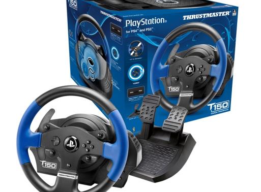 THRUSTMASTER T150 Racing Wheel and Pedals - PlayStation 4 and PC