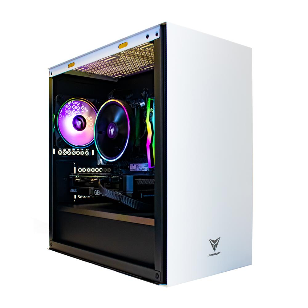 AWD-IT X= CUBE White Ryzen 7 5700X 8 Core NVIDIA RTX 4060 8GB