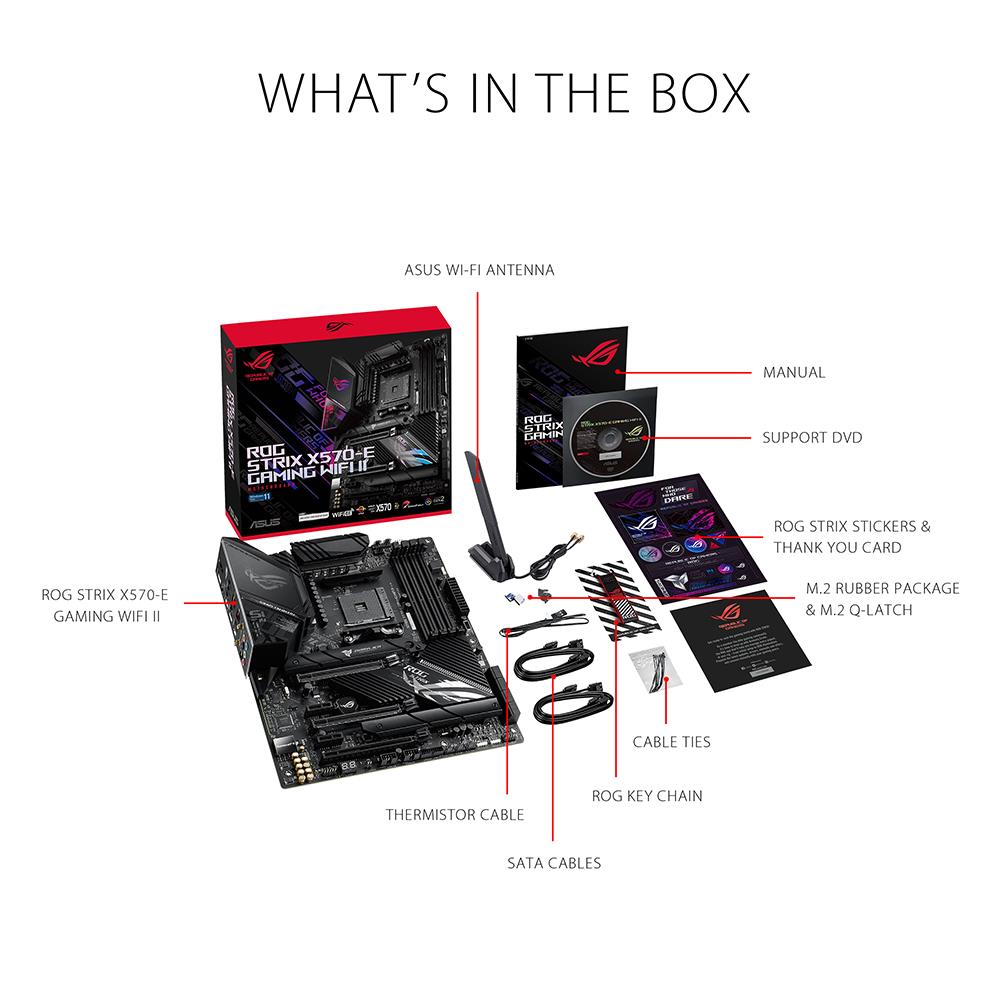 ASUS ROG Strix X570-E Gaming Wifi II Desktop Motherboard | Canada