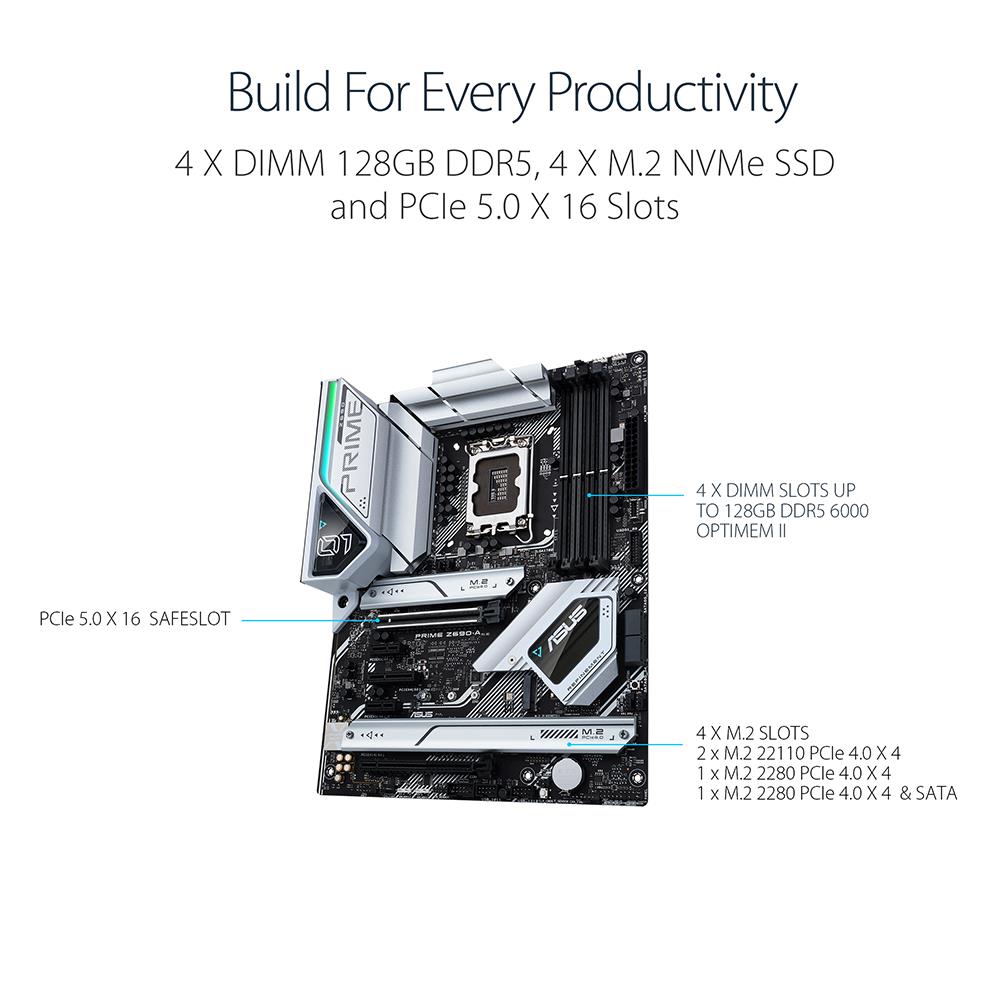 ASUS Prime Z690-A LGA 1700 | ATX motherboard | Intel®12th | Canada