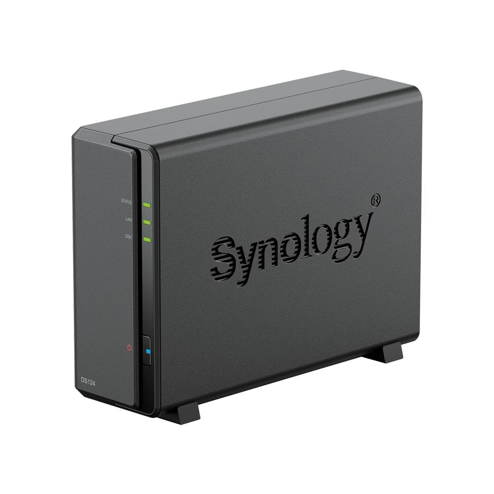 Synology DS124 DiskStation 1-Bay NAS - Diskless