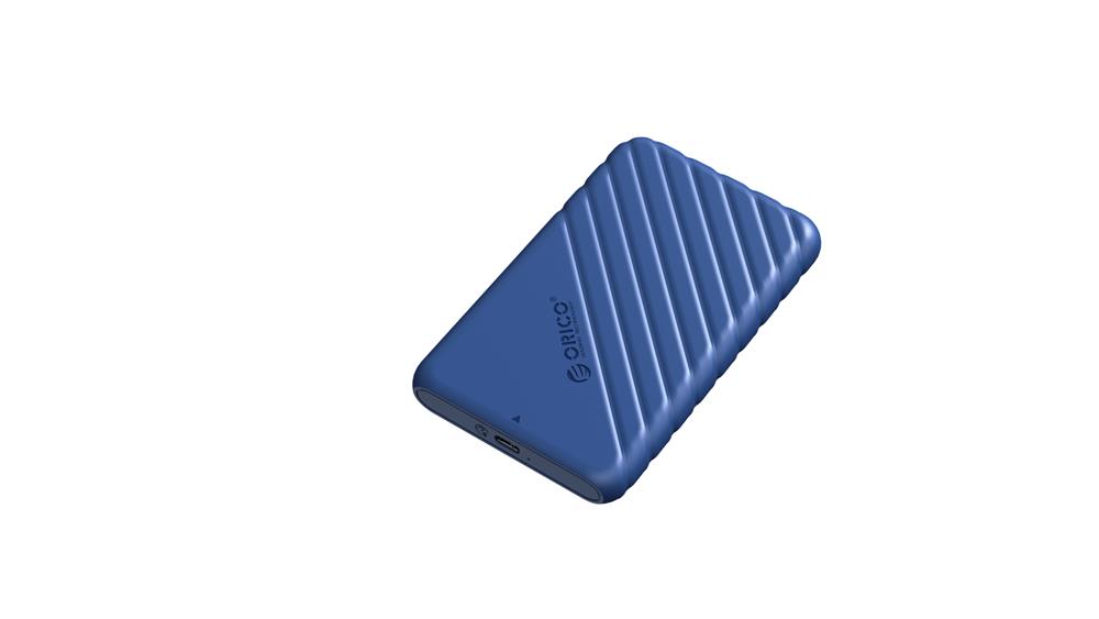 ORICO War - Boîtier externe pour disque dur 2,5 pouces vers SATA HDD SSD -  Bleu