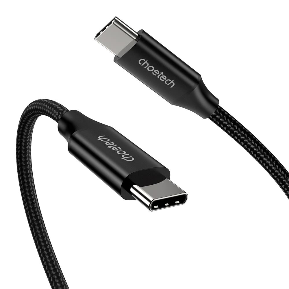 CHOETECH 6.6ft USB-C to USB-C 3.1 GEN 2 Cable, 100W(20V/5A), 10 Gbps