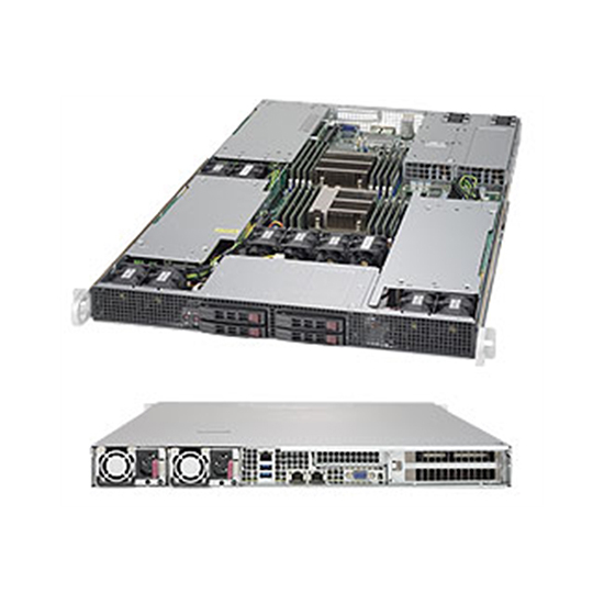 Supermicro SuperServer SYS-1028GR-TRT Intel® Xeon® processor E5-2600 v3,  DDR4 2400MHz; 16x DIMM Slots | 2x PCI-E 3.0 x 16 (FHHL) & 1 PCI-E 3.0 x8