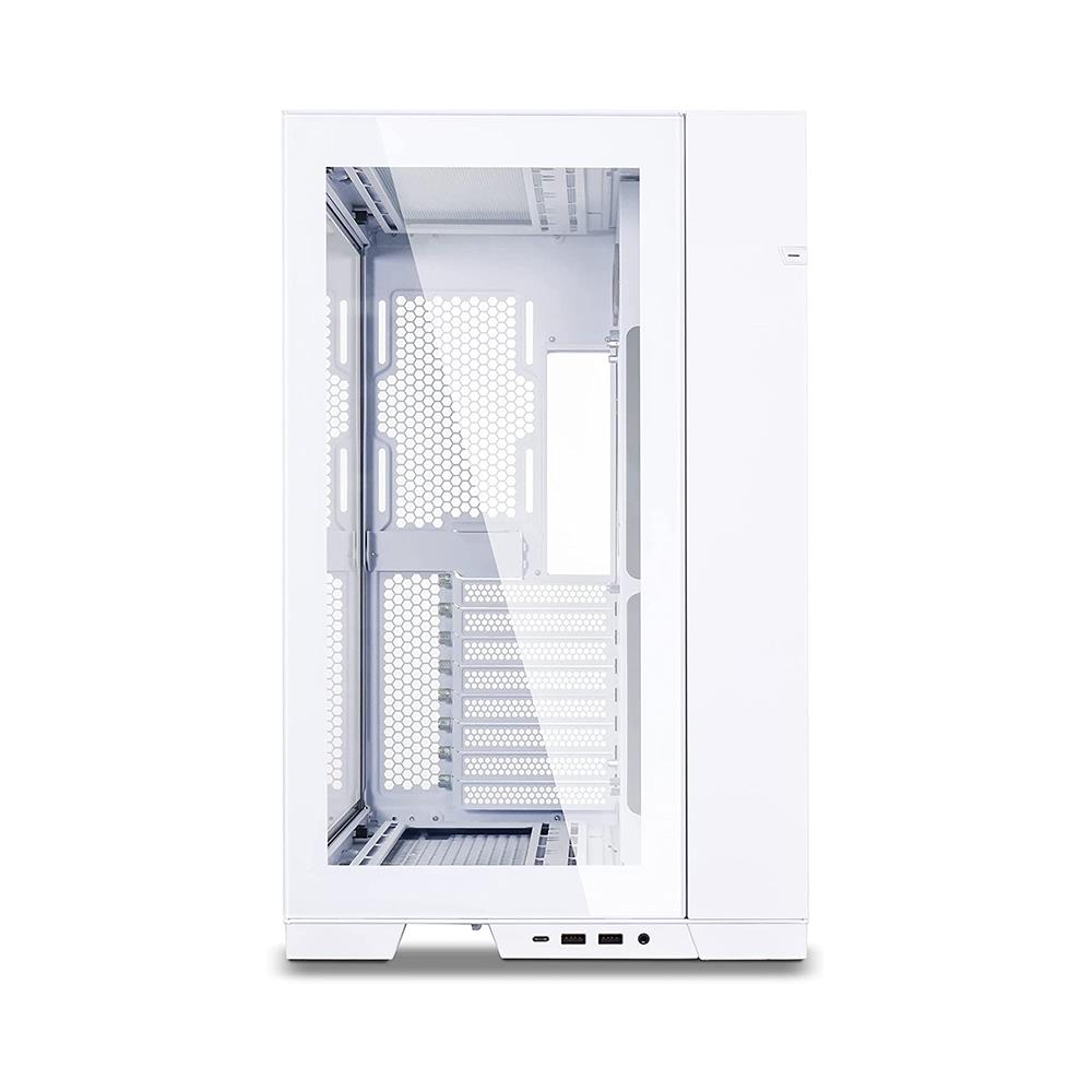 LIAN LI PC-O11 Dynamic EVO The Pure White Tempered Glass on the