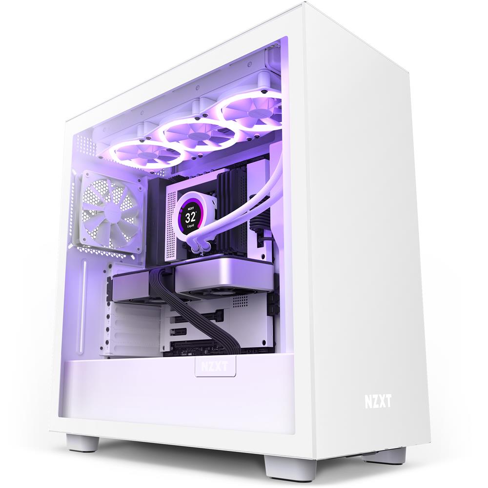 H7 V1 2022 BASE ATX MID TOWER CHASSIS ALL WHITE