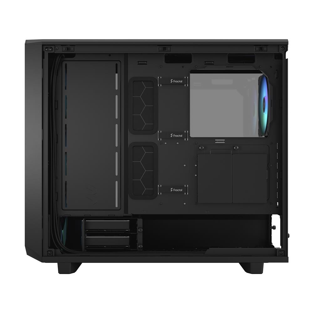 Fractal Design* Meshify 2 Lite RGB Black ATX Flexible Light Tinted Tempered  Glass Window Mid Tower Computer Case