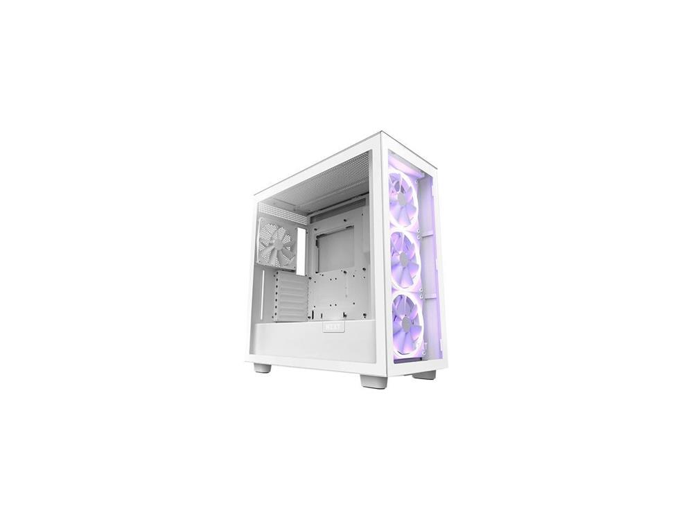 Nzxt H7 Elite (E-ATX) Mid Tower Cabinet (White) - MK Computer Store