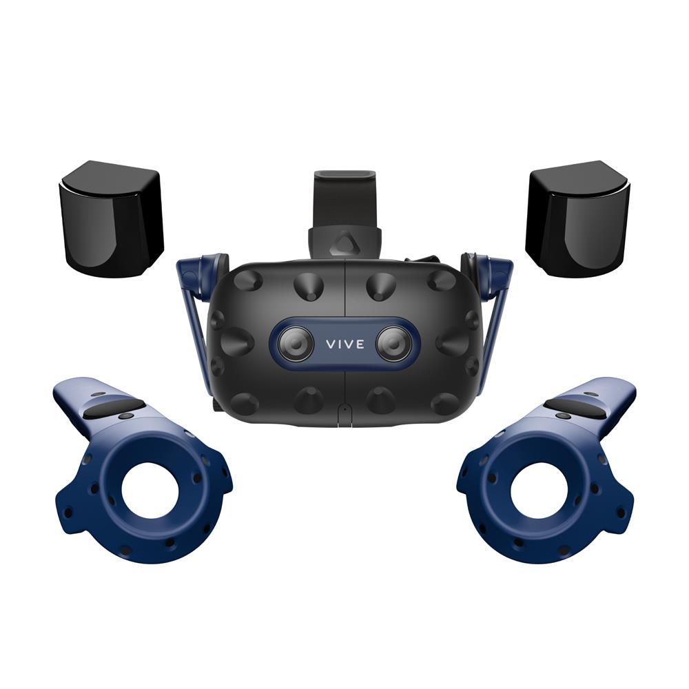 HTC VIVE Pro 2 VR Headset Full System w/controllers and base