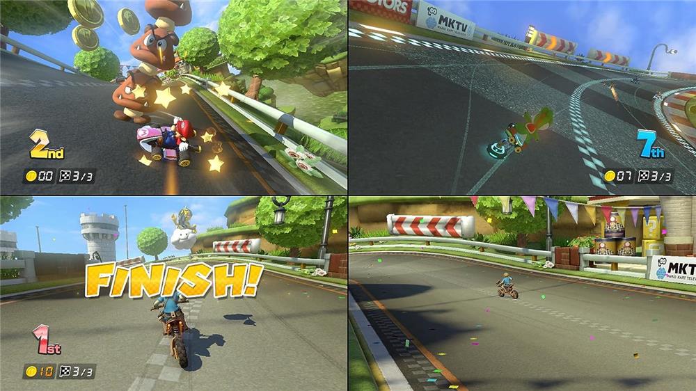 Nintendo Switch + Mario Kart 8 Deluxe + 3-Month Switch Online