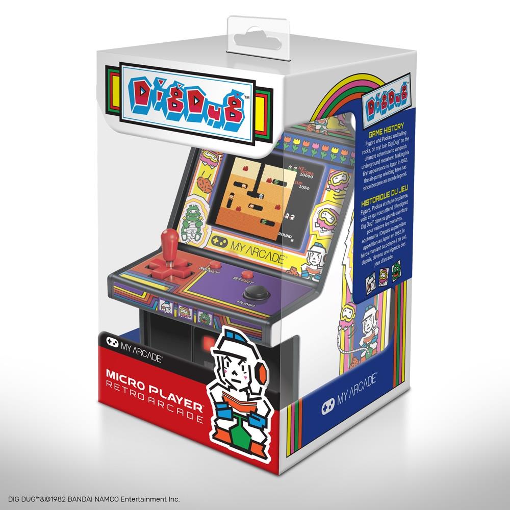 My Arcade 6 Mini Arcade Machine Officially Licensed Dig Dug