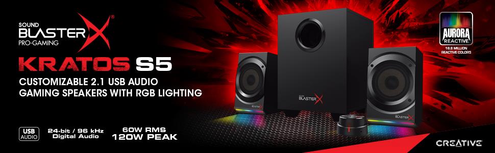 sound blasterx kratos s5 2.1