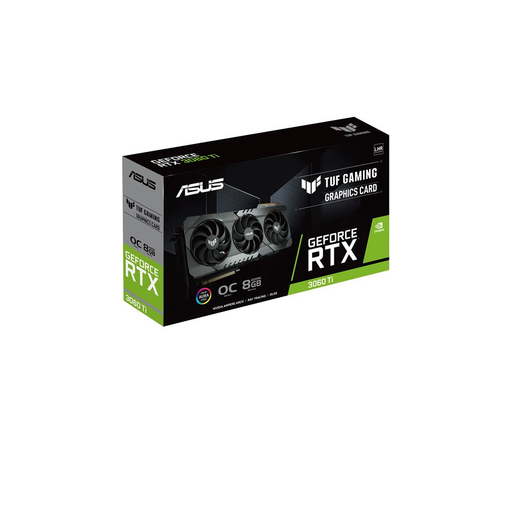 ASUS TUF Gaming GeForce RTX 3060 Ti V2 OC Edition LHR 8GB GDDR6