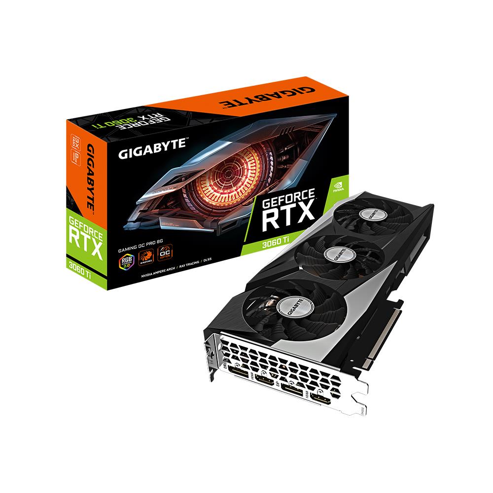 GIGABYTE GeForce RTX 3060 Ti GAMING 8GB (rev. 2.0) GDDR6 Graphics