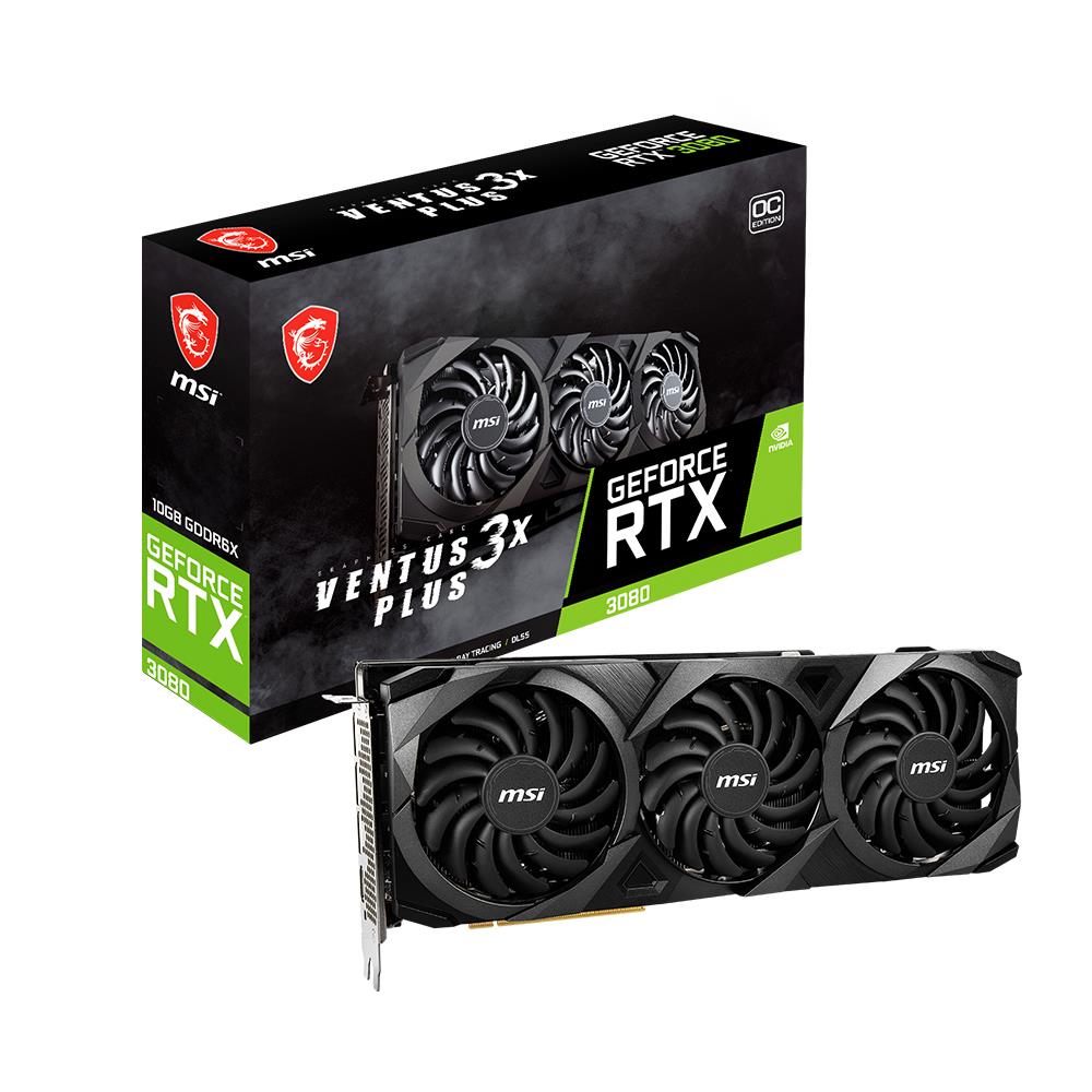 GeForce RTX 3080 VENTUS 3X PLUS 10G OC LHR | Canada Computers