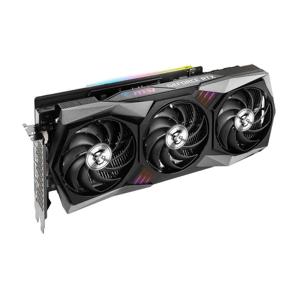 MSI GeForce RTX 3080 GAMING TRIO PLUS 10G GDDR6X LHR 1755 MHz 19 Gbps DP1.4  HDMI RGB RTX 3080 GAMING TRIO PLUS 10G LHR(Open Box)