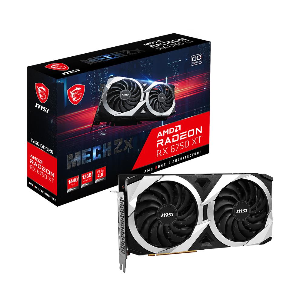 MSI Mech Radeon RX 6750 XT 12GB GDDR6 Video Card | Canada