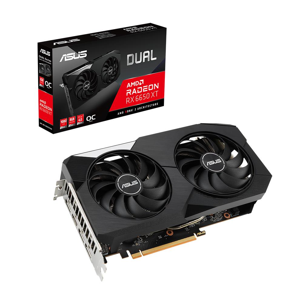 ASUS Dual AMD Radeon™ RX 6650 XT OC Edition | Canada Computers