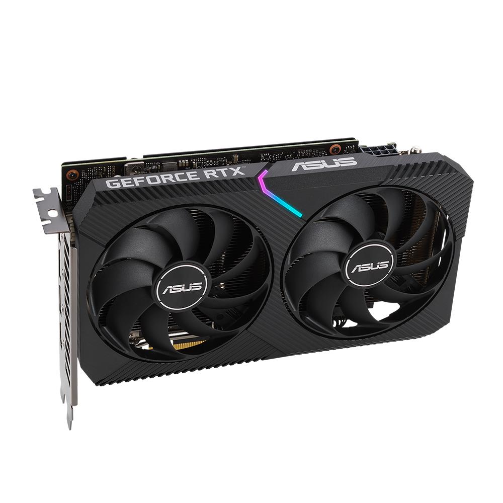 ASUS Dual GeForce RTX 3060 OC Edition 8GB GDDR6 (PCIe 4.0, 8GB