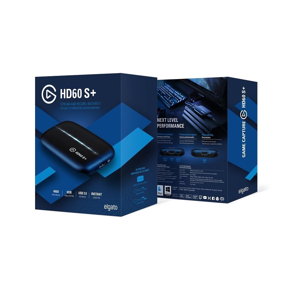 Elgato Game Capture HD60 S+ - 1080p60 HDR10 Capture