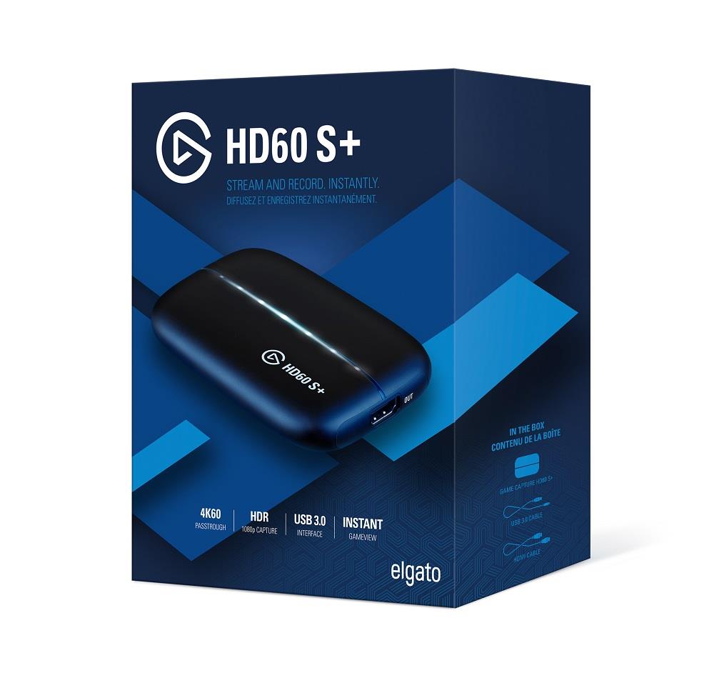 Elgato Game Capture HD60 S+ - 1080p60 HDR10 Capture | Canada