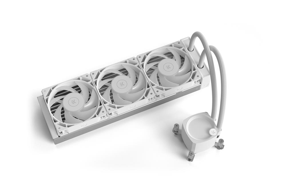 EKWB Nucleus AIO CR360 Lux D-RGB Liquid Cooler - White | Canada