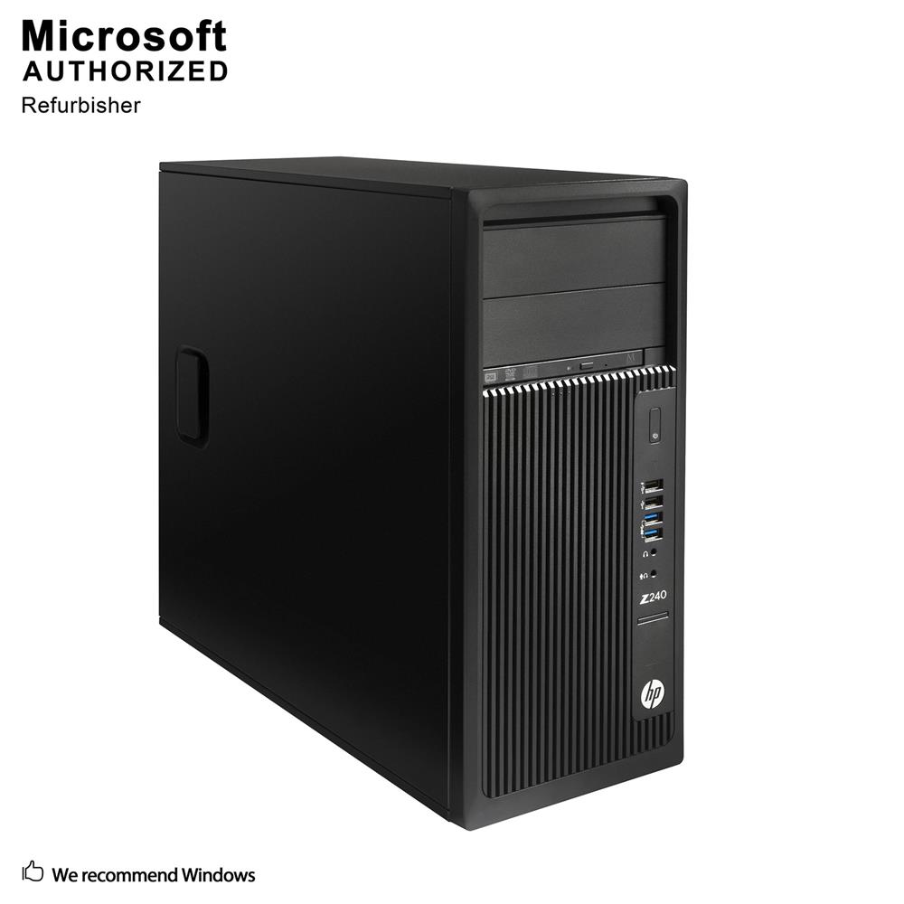 HP Z240 Gaming i7-6700, 16GB, 256GB SSD+2TB, GTX 750 Ti, WiFi, W10