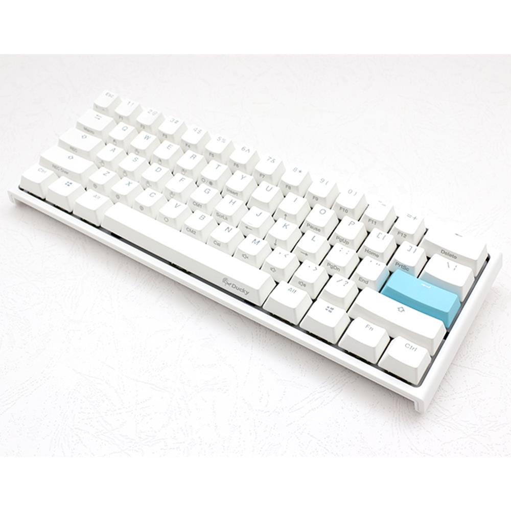 DUCKY One 2 RGB WHITE Mini Keyboard - MX Red | Canada Computers