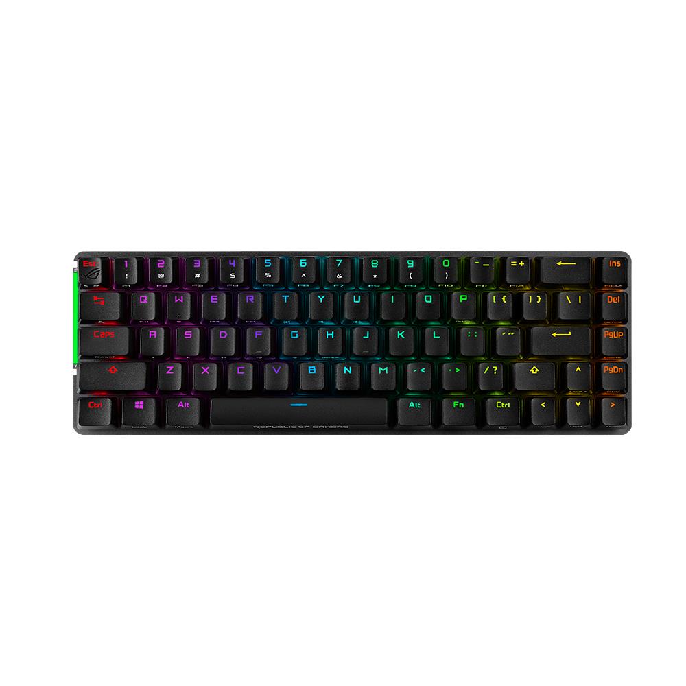 Clavier de jeu mécanique sans fil ASUS ROG Falchion NX à 65 % (commutateur  rouge NX) 