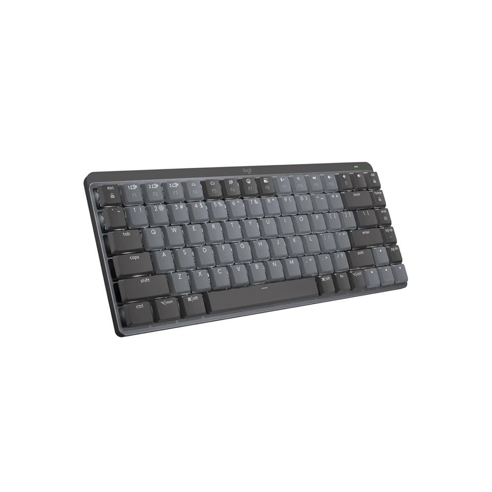 LOGITECH MX Mechanical Mini Minimalist Wireless Illuminated Keyboard  (Tactile Quiet) - Graphite