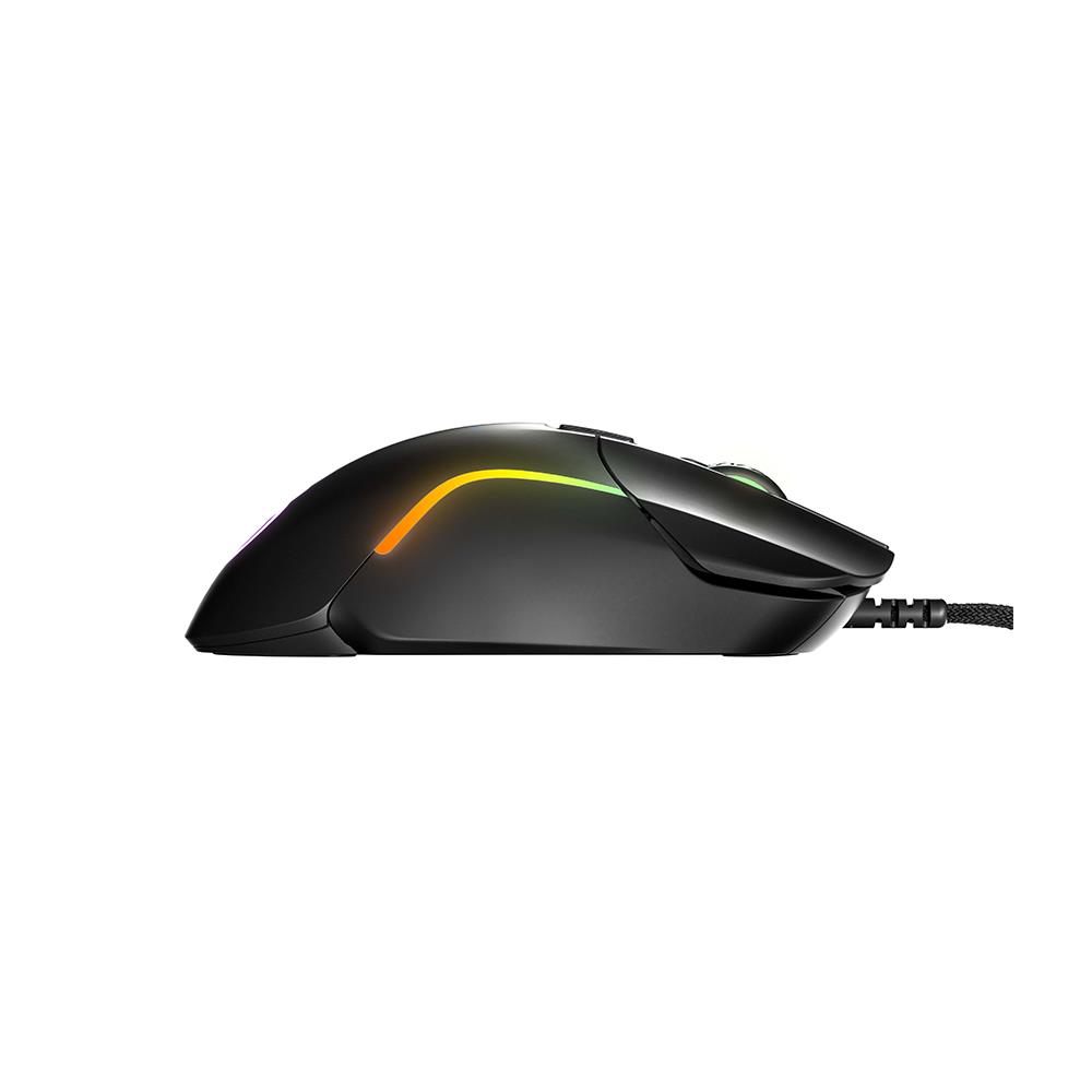 SteelSeries Rival 5 - Souris de jeu — FPS, MOBA, MMO, Battle Royale —  Capteur optique TrueMove Air 18 000 CPI — 9 boutons programmables — Poids