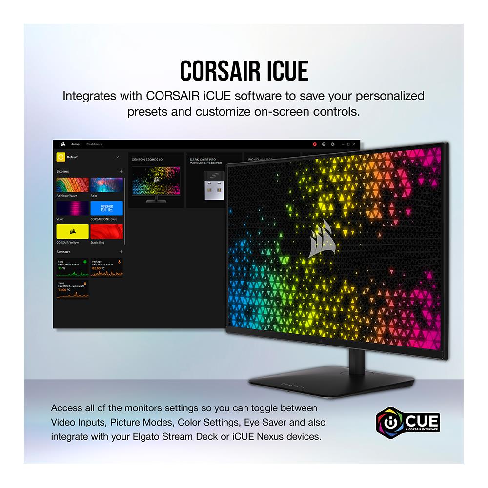 ☆R Corsair XENEON 32QHD240 IPS QHD240Hz www.dzepina.com