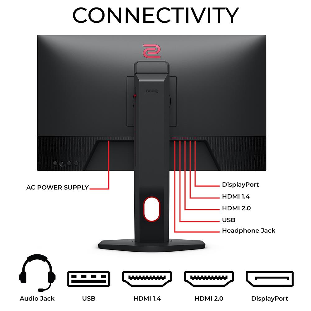 BenQ America Corp. - BenQ ZOWIE XL2746K 27 16:9 240 Hz TN Gaming Monitor -  PSS Audiovisual Equipment