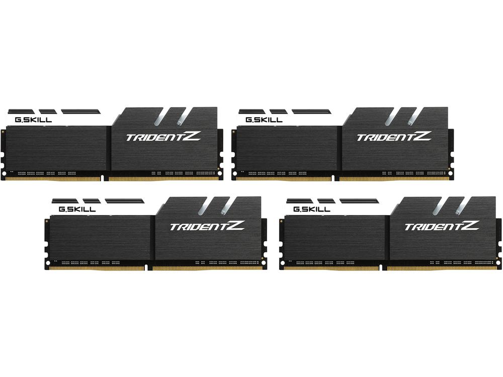 G.SKILL Trident Z 32GB (4x8GB) DDR4 4000MHz CL18 Black 1.35V