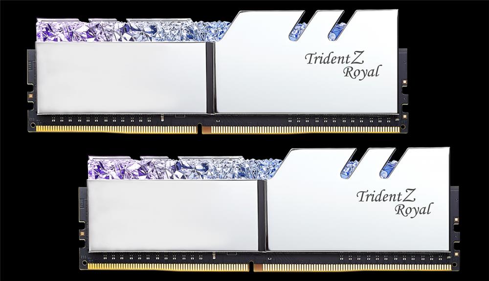 G.SKILL Trident Z ROYAL (Silver) 16GB(2x8GB) DDR4 3600MHz Memory