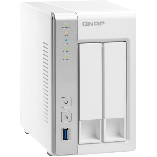 Qnap Ts 231p Network Attached Storage 2 Bay 1gb Nas Canada