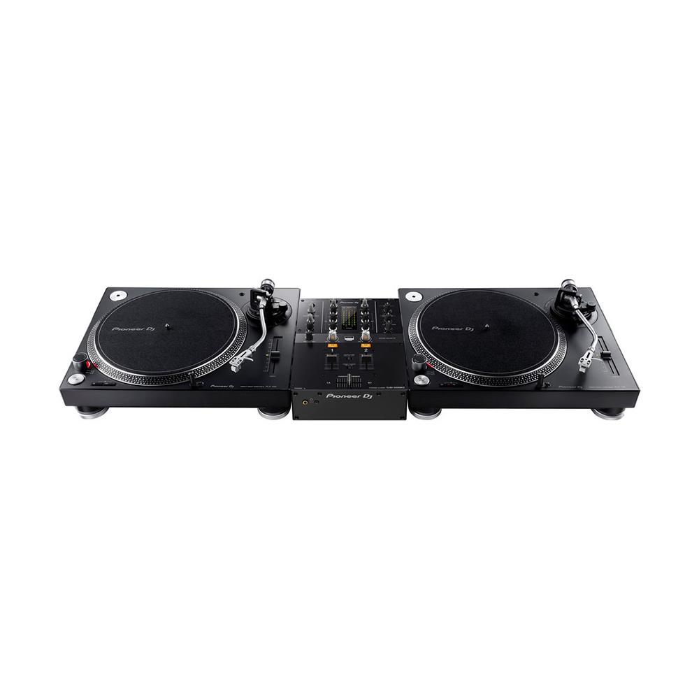 PIONEER DJ PLX-500-K High-Torque, Direct-Drive Turntable, Black 