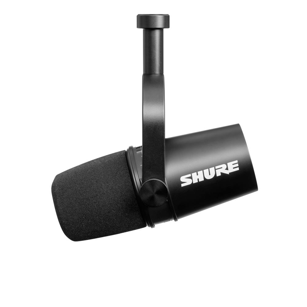 SHURE MV7 Black Microphone, Black | Canada Computers & Electronics