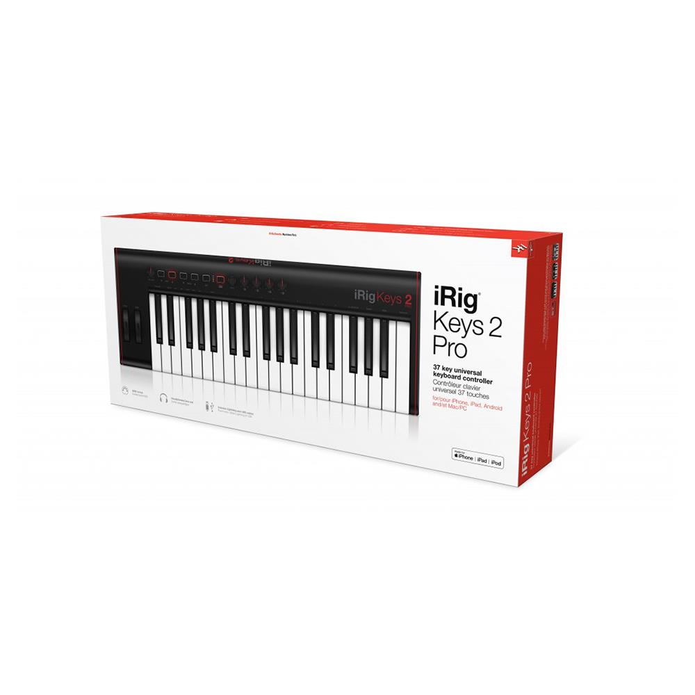 IK MULTIMEDIA iRig Keys 2 Pro Full-Sized 37-Key MIDI Keyboard Controll