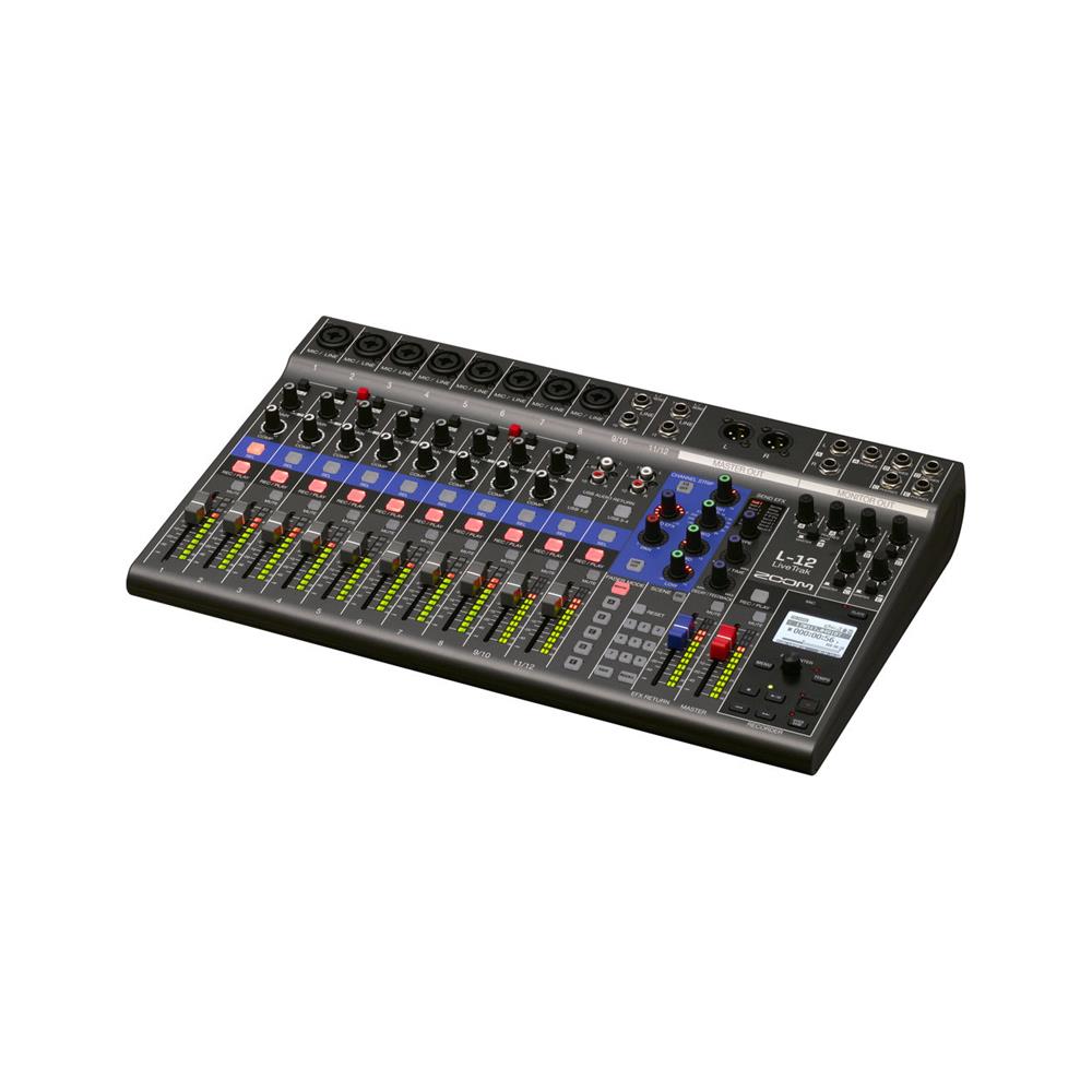 ZOOM LiveTrak L-12 - 12-Channel Digital Mixer & Multitrack