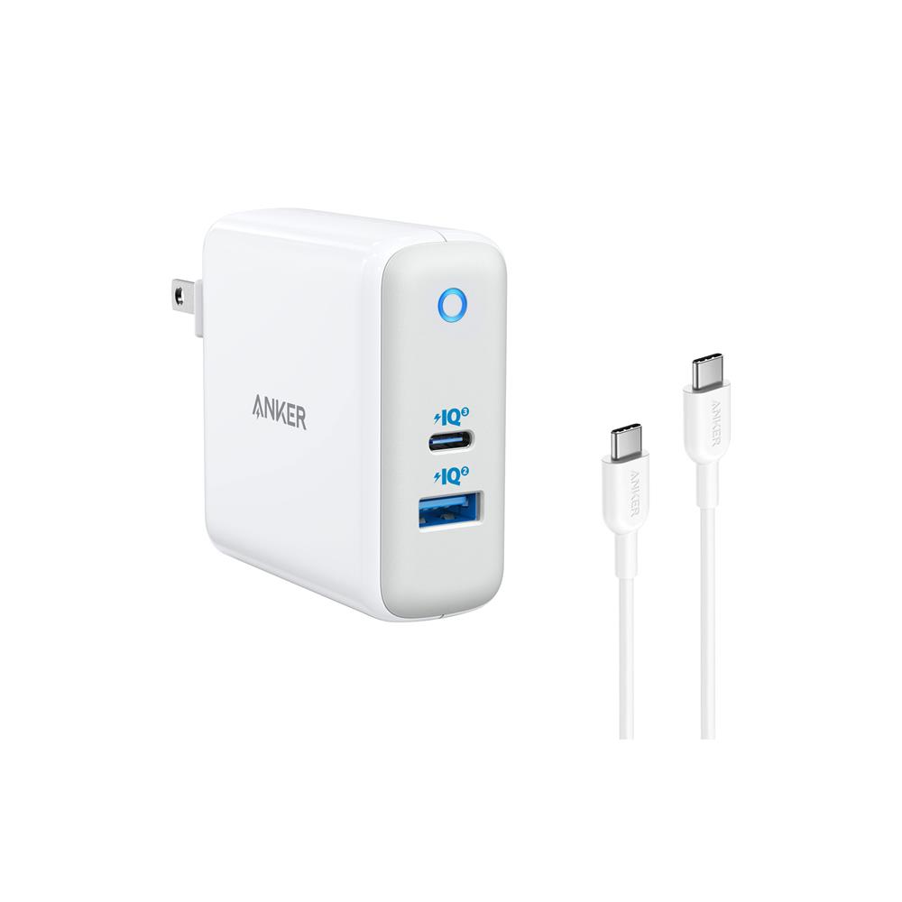 Anker PowerPort Atom III 60W 2-Port Wall Charger + Cable