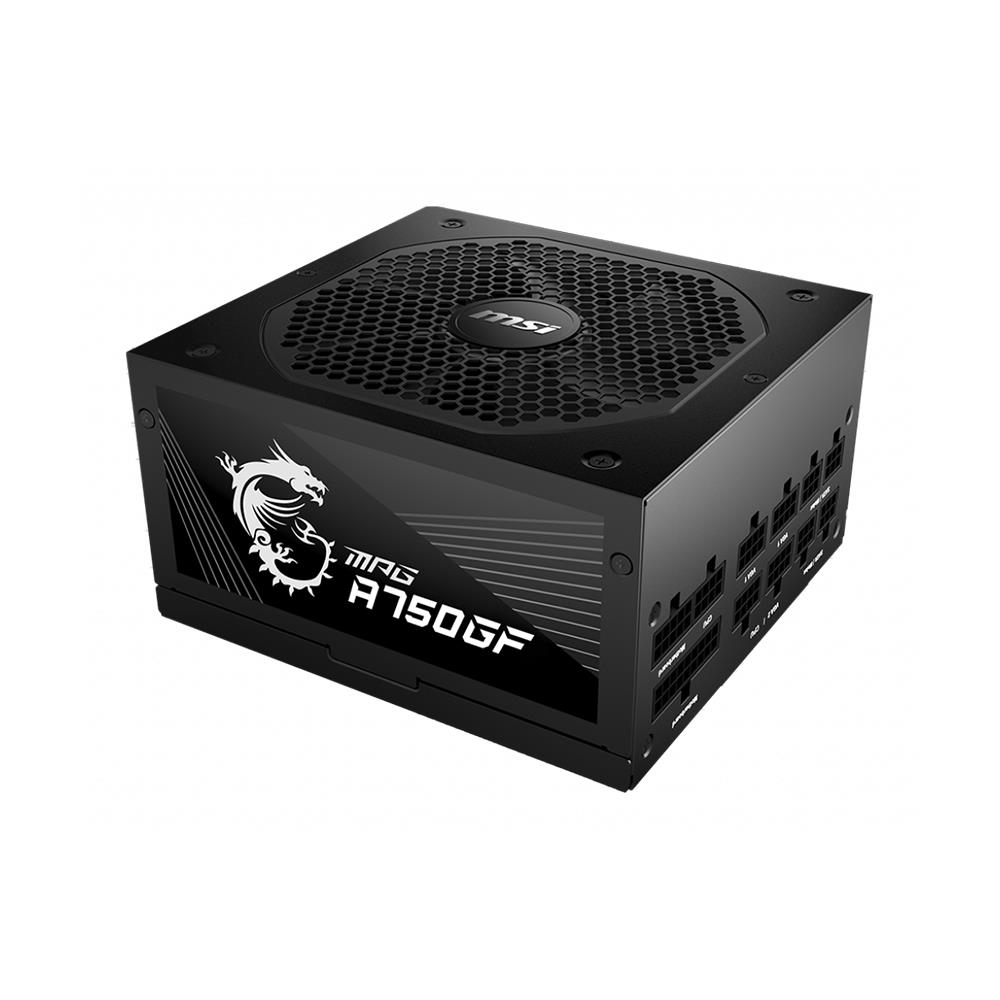 MSI MPG A750GF, 750W Power Supply, Fully-Modular, 80 Plus