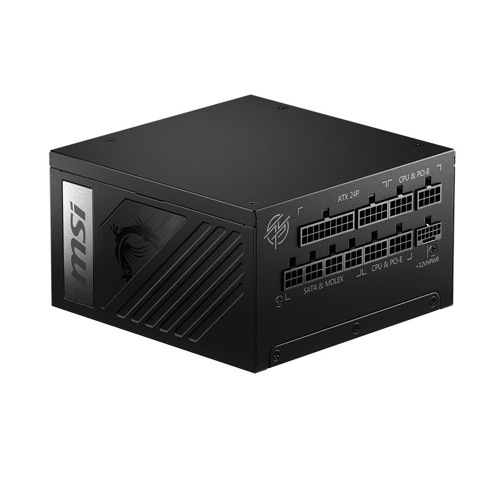 MSI MPG A1000G PCIE 5.0, 80+ GOLD Full Modular Gaming PSU, 12VHPWR Cable,  4080 4090 ATX 3.0 Compatible, 1000W Power Supply