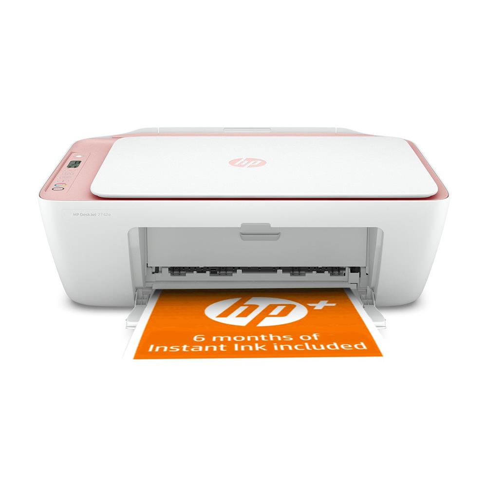 HP DeskJet 2742e All-in-One Printer (Milky Way) with Bonus 6