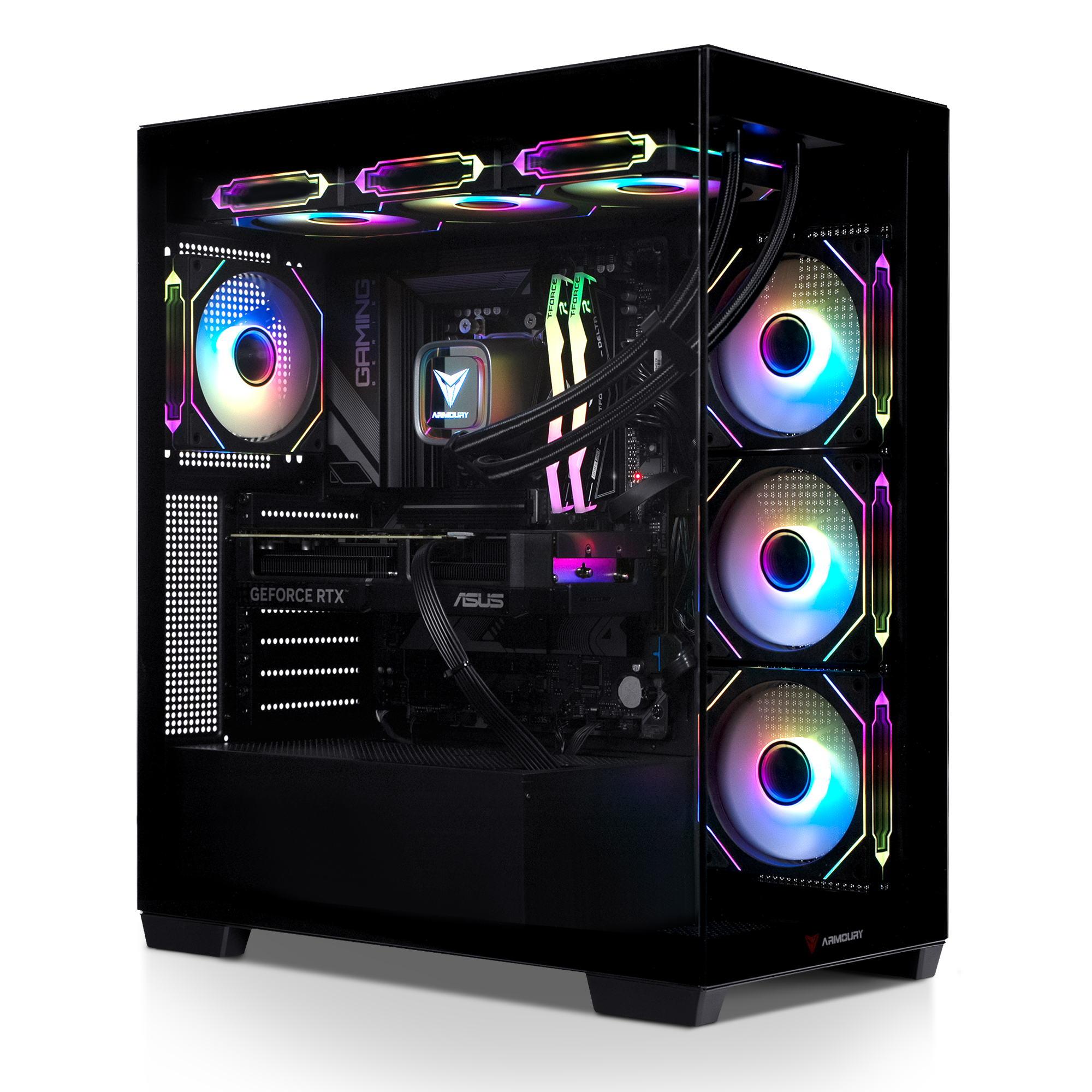 ARMOURY AMD Ryzen 7 7800X3D GeForce RTX 5070 32GB RAM 2TB SSD W11H